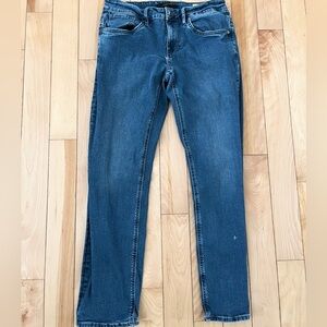 Joe’s Jeans BRIXX Blue Stretch Straight Leg Denim Jeans Size 30x30